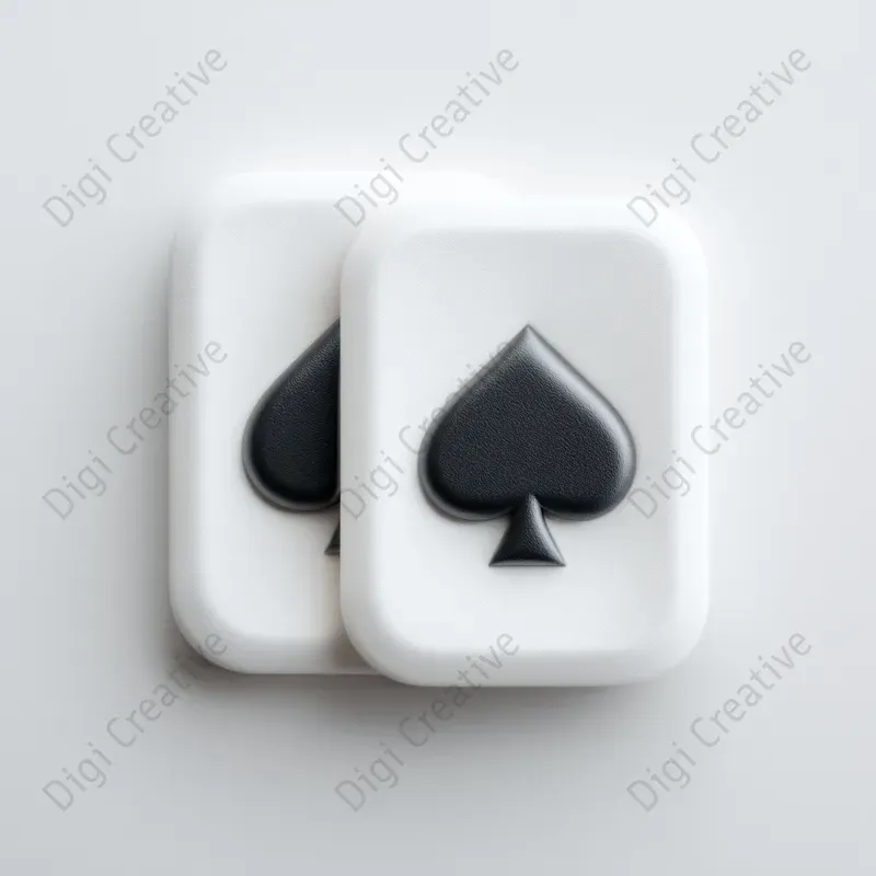 Modern Minimalist 3D Apps Icons