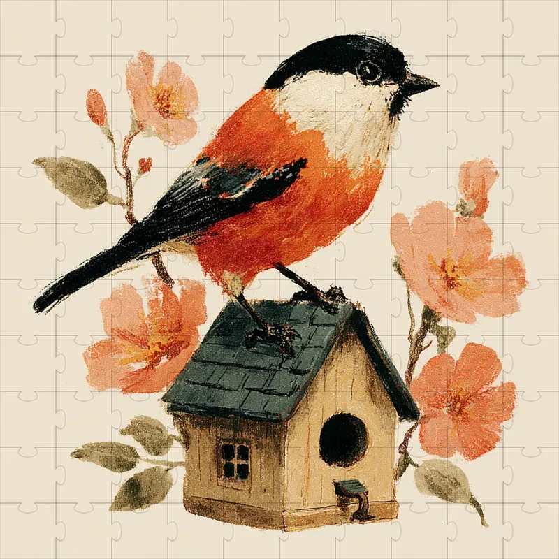 Watercolor Cozy Folk Storybook Art