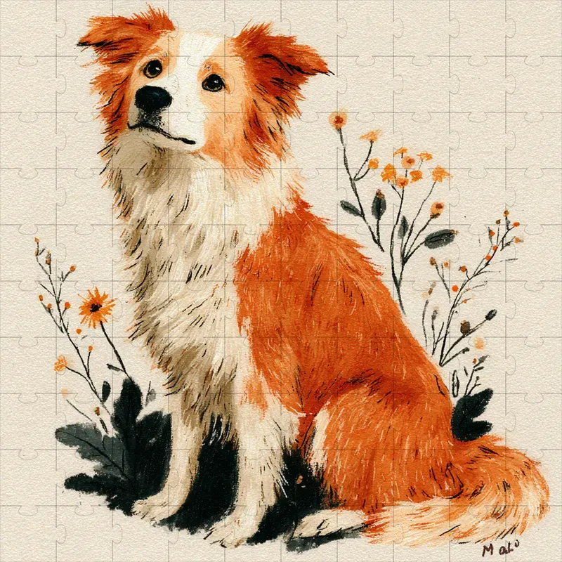 Watercolor Cozy Folk Storybook Art