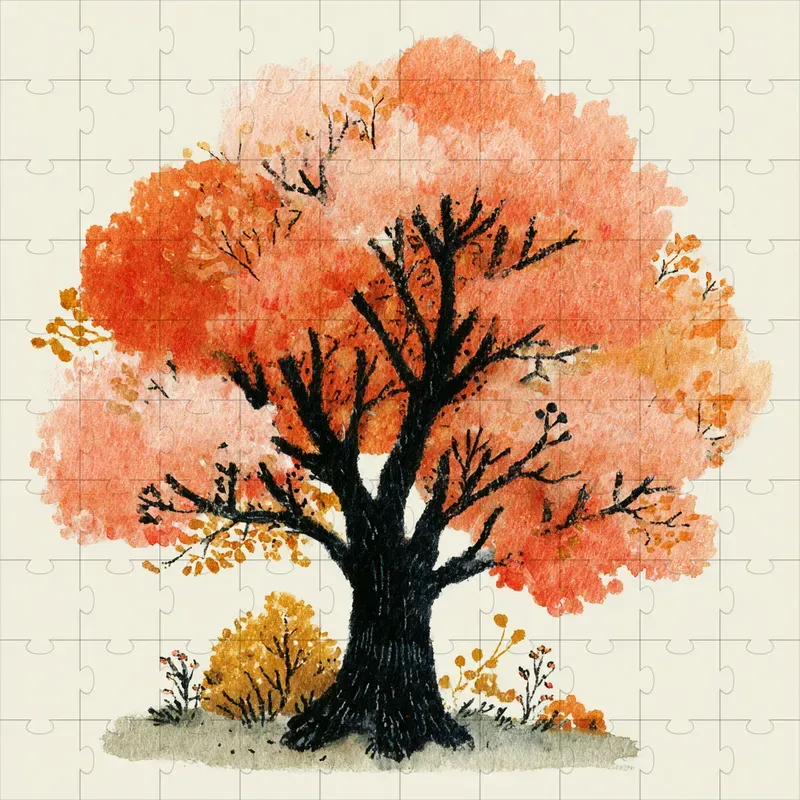 Watercolor Cozy Folk Storybook Art