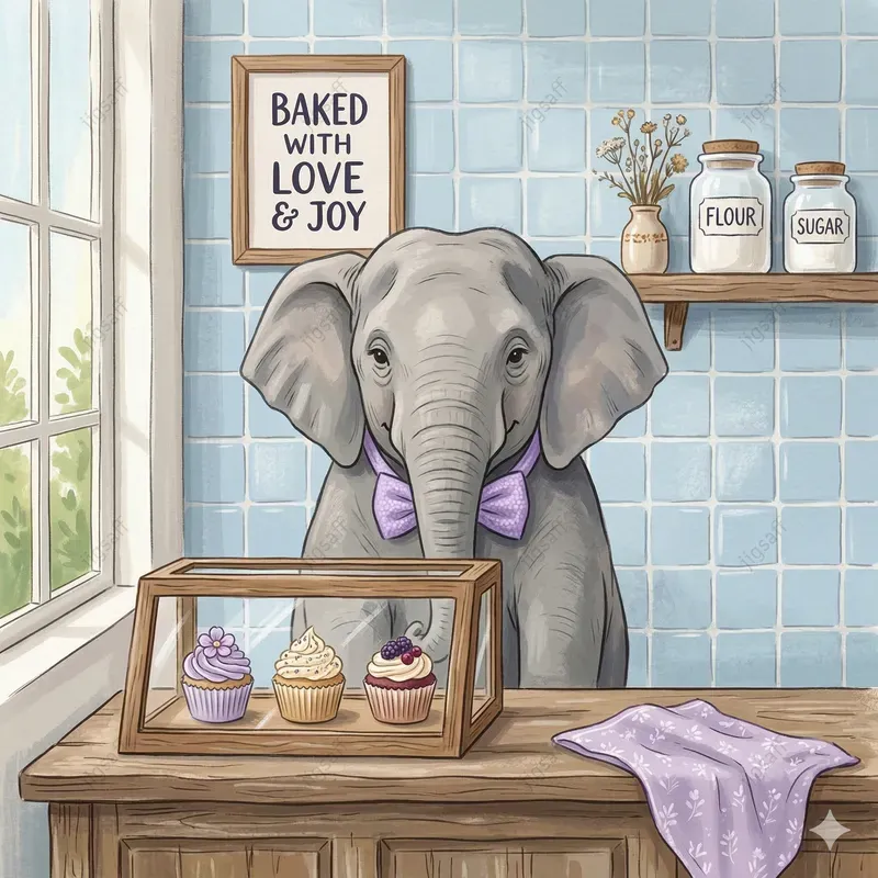 Pastel Textured Animal Art