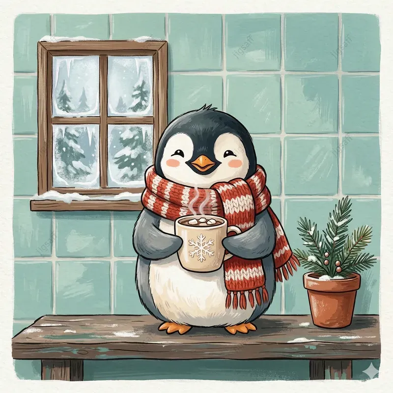 Pastel Textured Animal Art