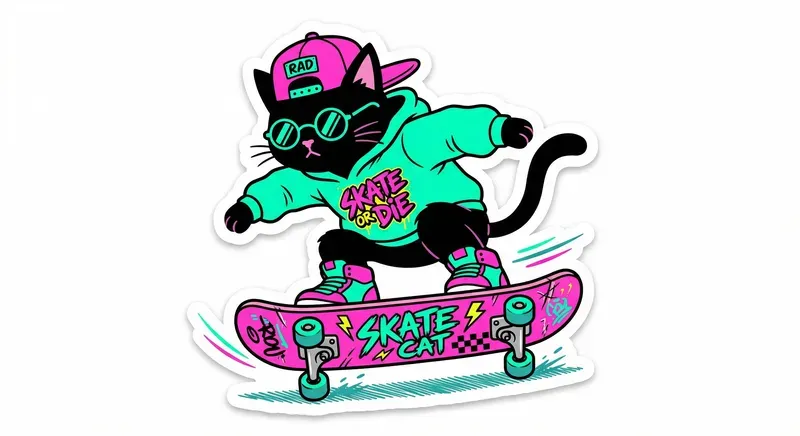 Kawaii Diecut Vector Stickers