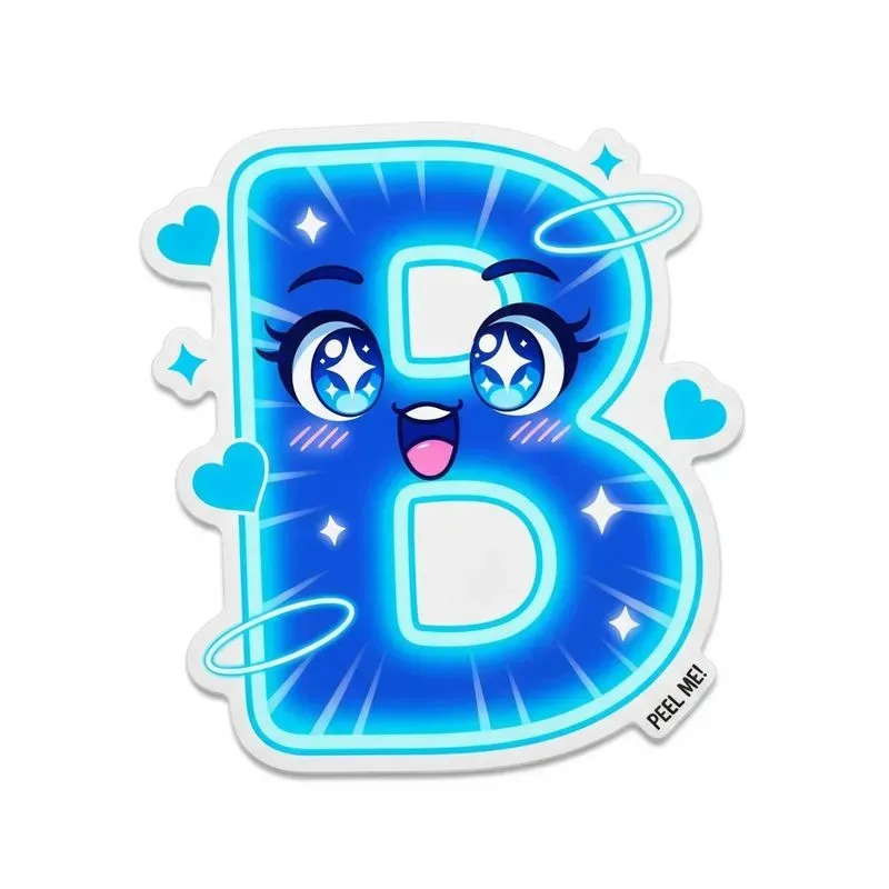 Neon Kawaii Sticker Generators
