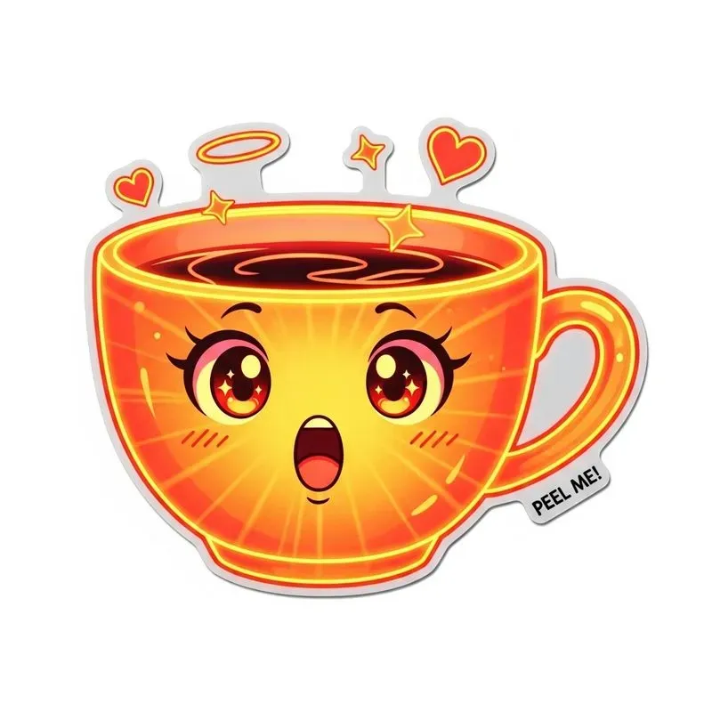 Neon Kawaii Sticker Generators