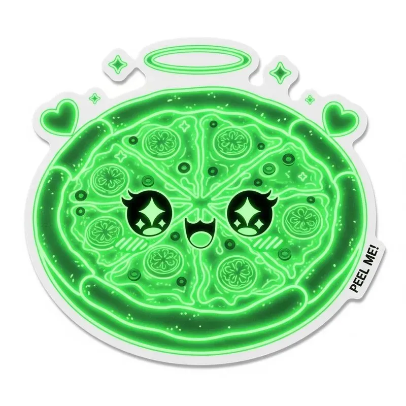 Neon Kawaii Sticker Generators