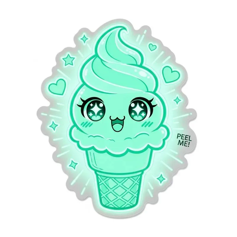 Neon Kawaii Sticker Generators