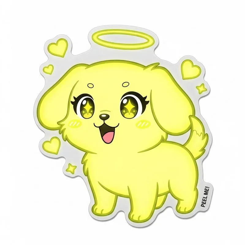 Neon Kawaii Sticker Generators