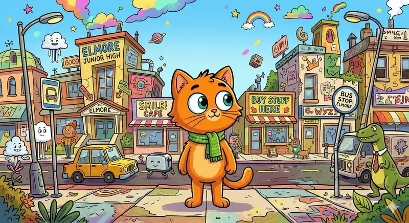 Whimsical Cartoon Characters