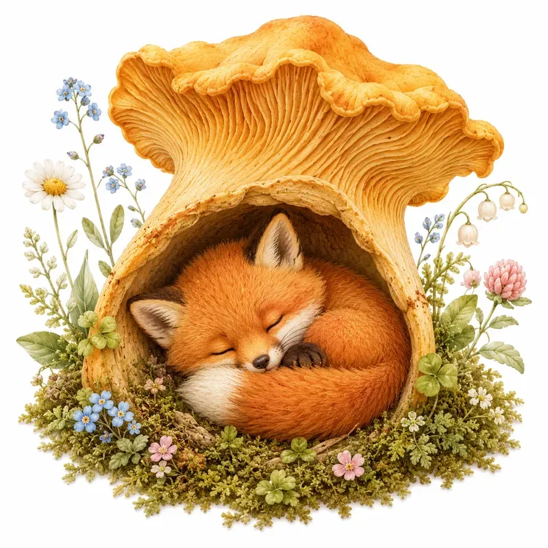 Cutest Cottagecore Woodland Cliparts