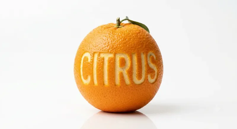 Carved Fruit Logo Photography Mockups