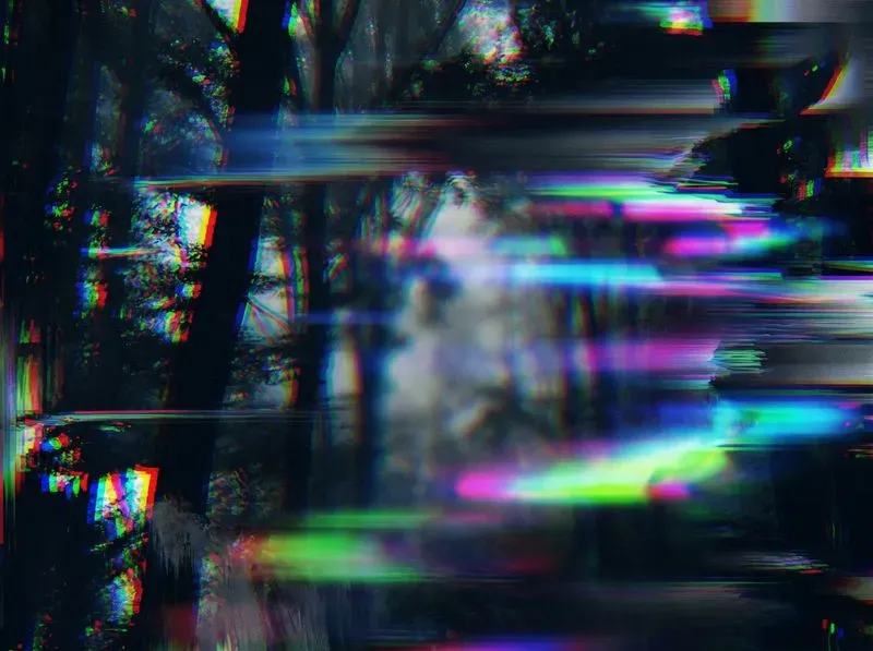 Glitch Abstract Textures
