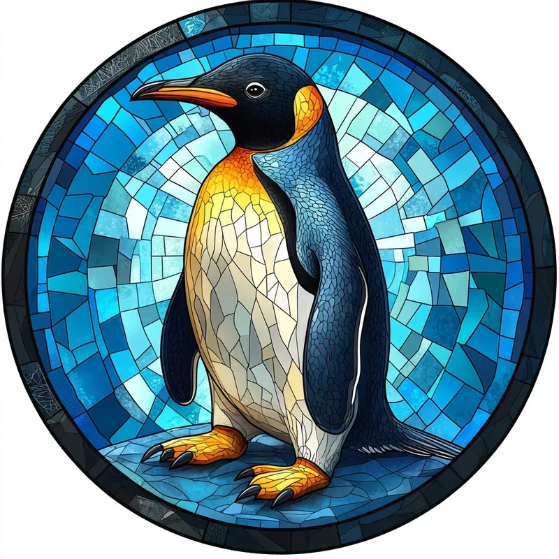 Stained Glass Animals Designs