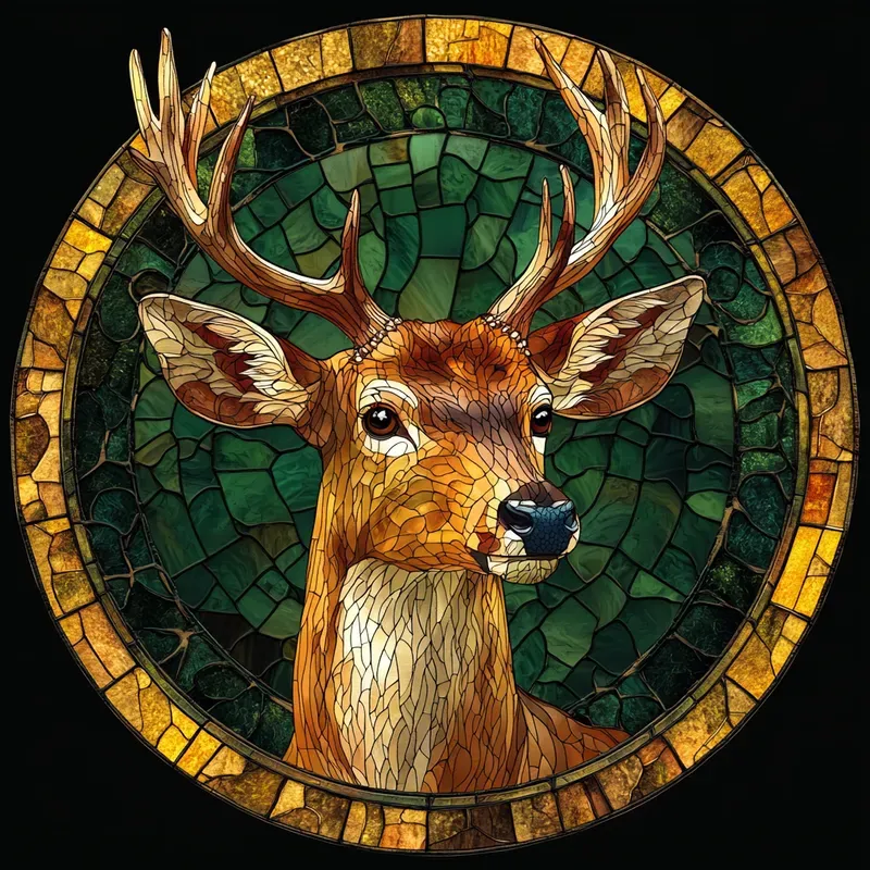 Stained Glass Animals Designs