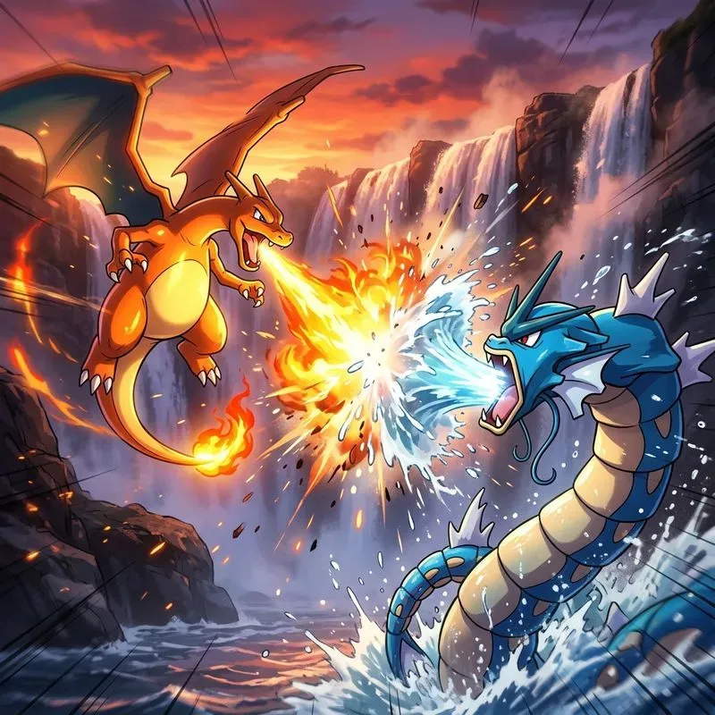 Pokémon Epic Battle Scene Generator