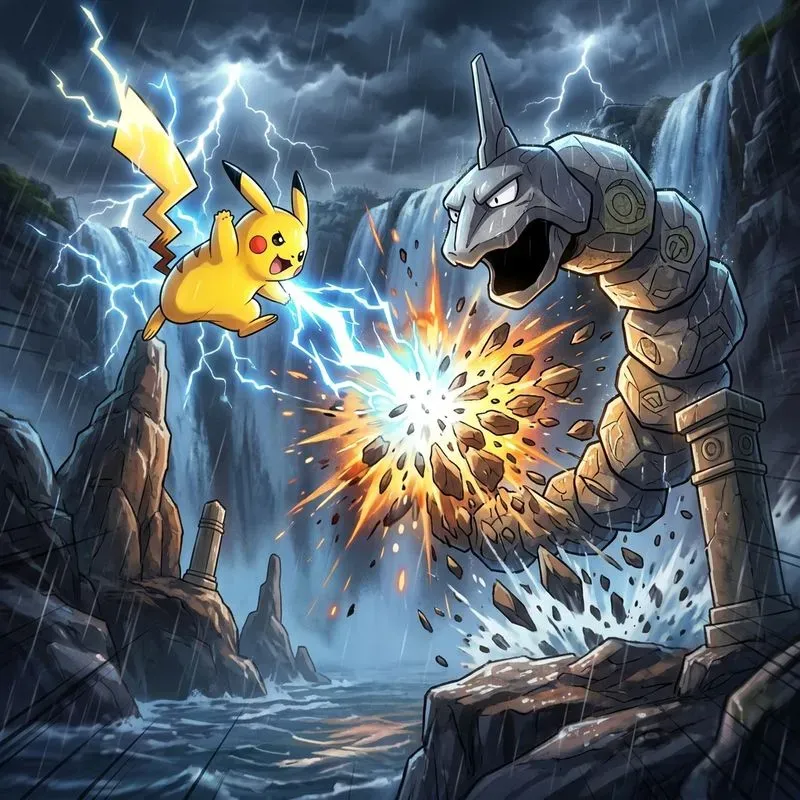 Pokémon Epic Battle Scene Generator