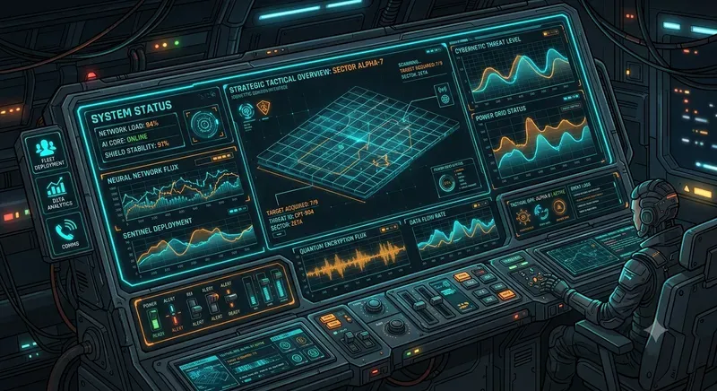 Scifi Holographic Hud Ui Assets