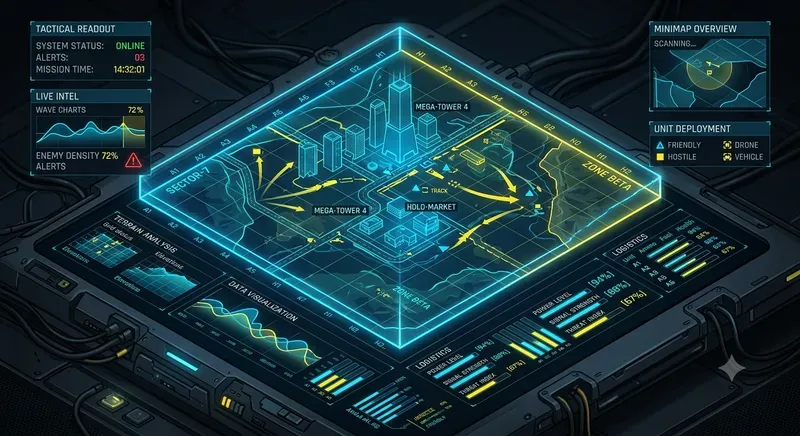 Scifi Holographic Hud Ui Assets