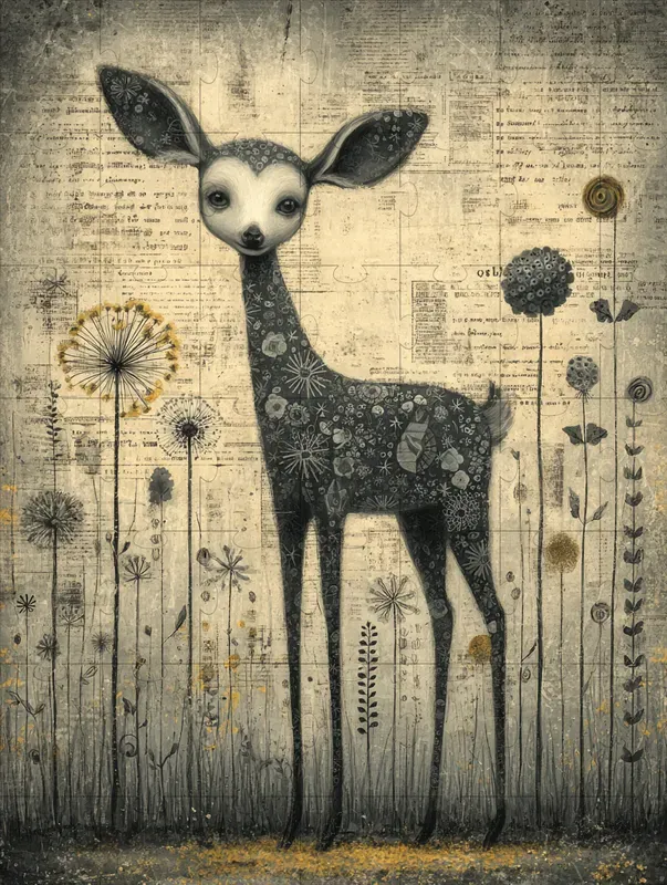 Vintage Easter Ornamental Illustrations