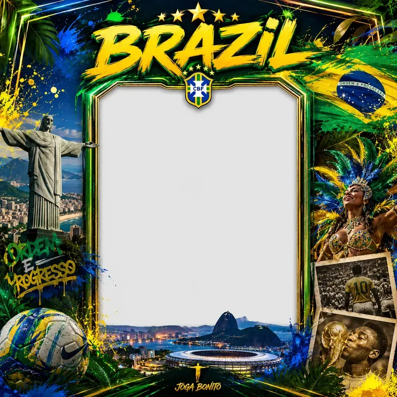 Global Football Nation Fan Frames