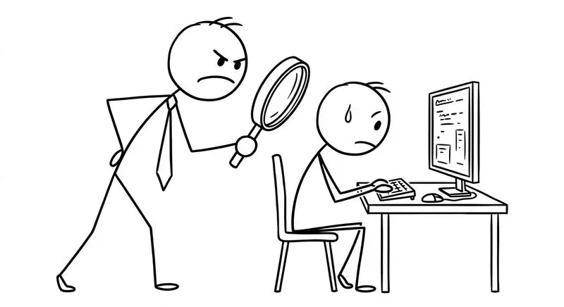 Management Stick Figure Doodles