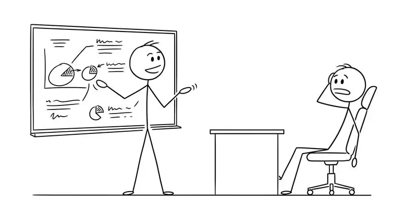 Management Stick Figure Doodles