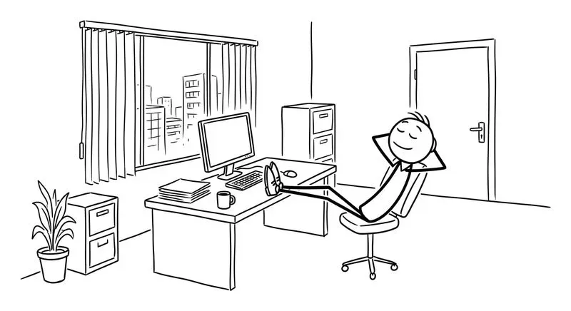 Management Stick Figure Doodles