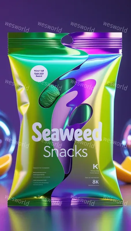 Snacks Futuristic Fun Packaging Products