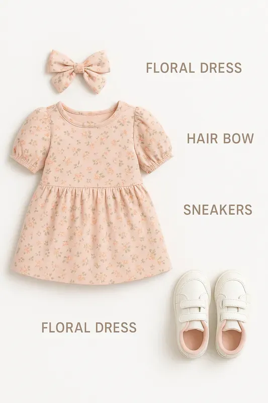 Flat Lay Fashion Collages