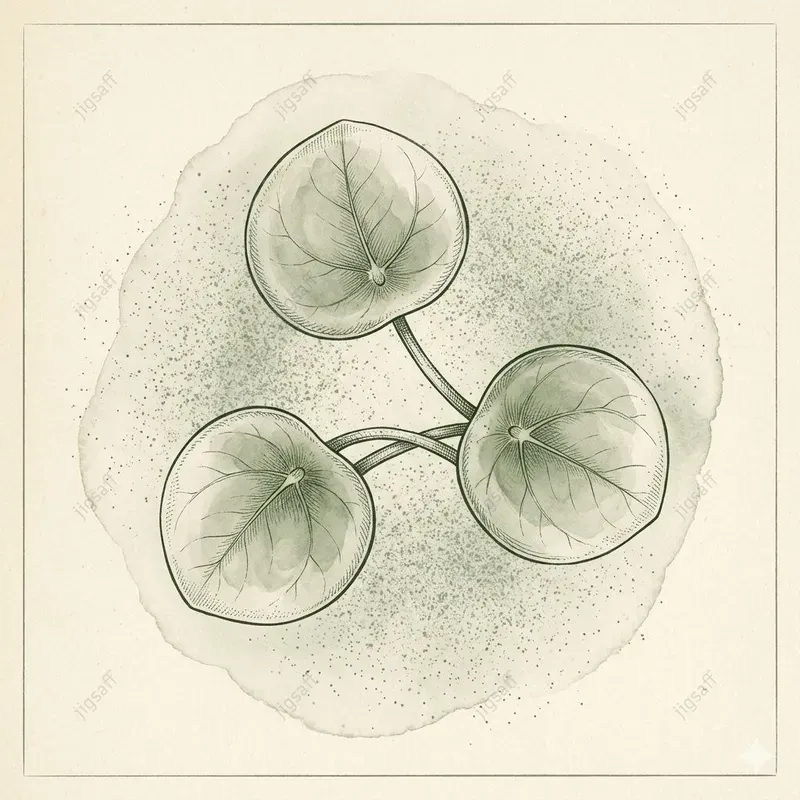 Vintage Tropical Botanical Leaf Studies