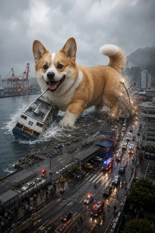 Cute Kaiju Disaster Generator
