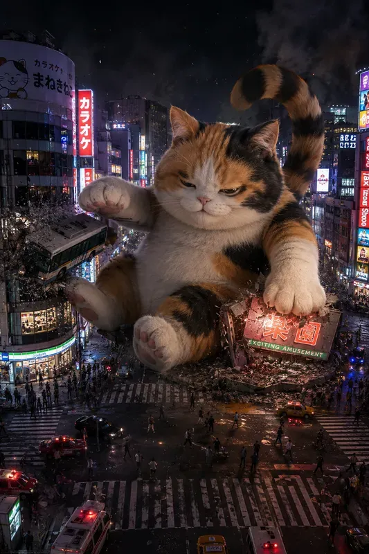 Cute Kaiju Disaster Generator