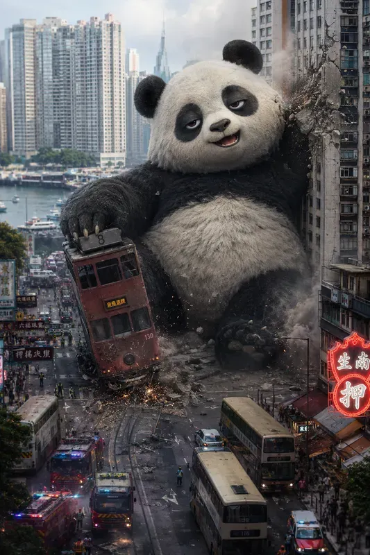 Cute Kaiju Disaster Generator