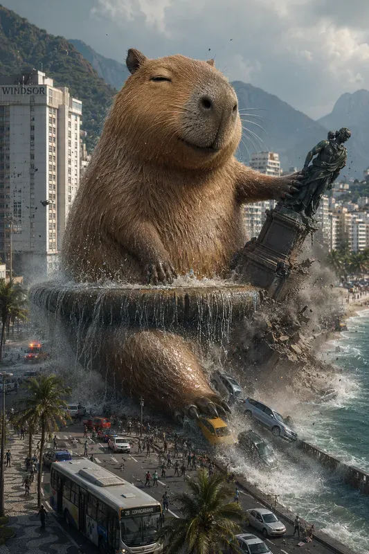 Cute Kaiju Disaster Generator