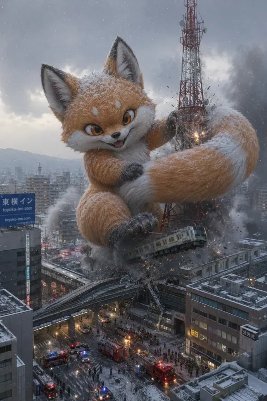 Cute Kaiju Disaster Generator