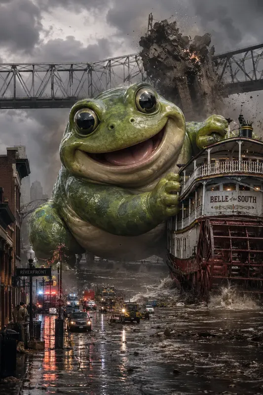 Cute Kaiju Disaster Generator
