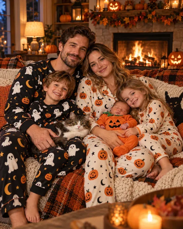 Halloween Family Portrait Photos