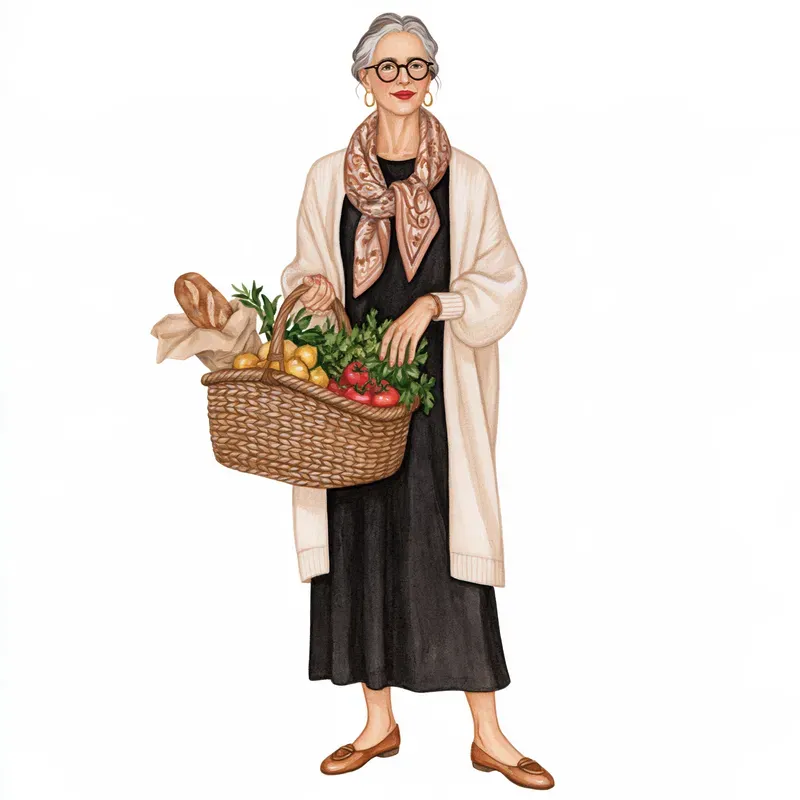 Italian Life Style Watercolors Cliparts