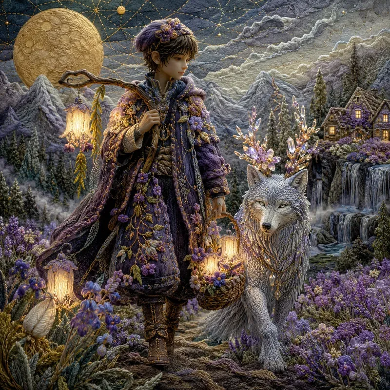 Dreamwoven Fiber Fantasy Art