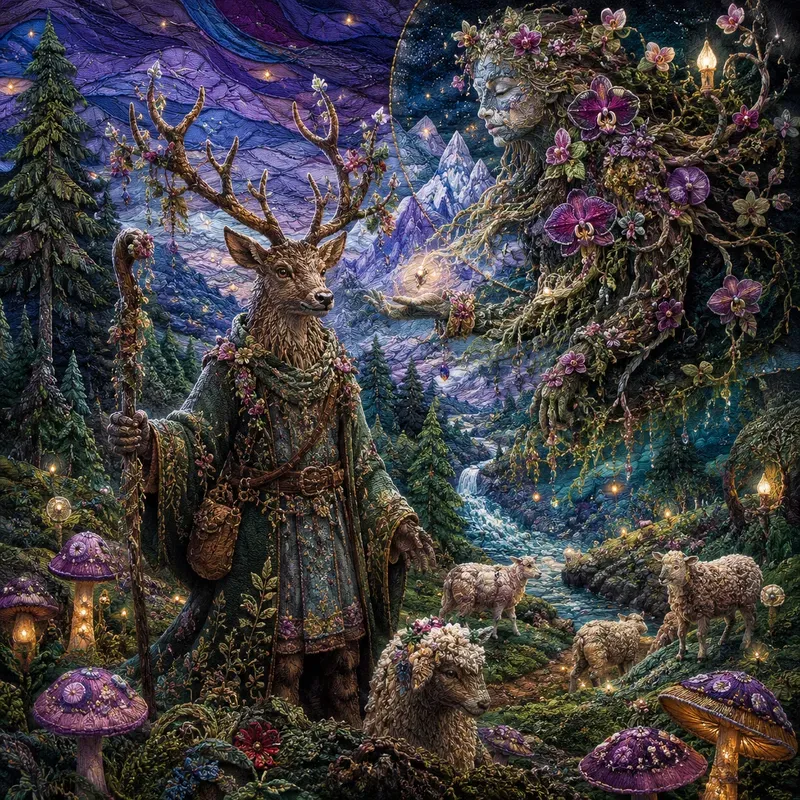 Dreamwoven Fiber Fantasy Art