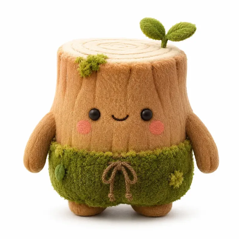 Kawaii 3D Plush Character Generator