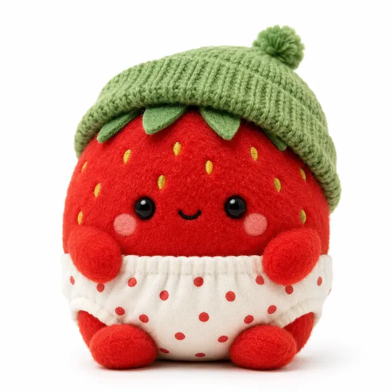 Kawaii 3D Plush Character Generator