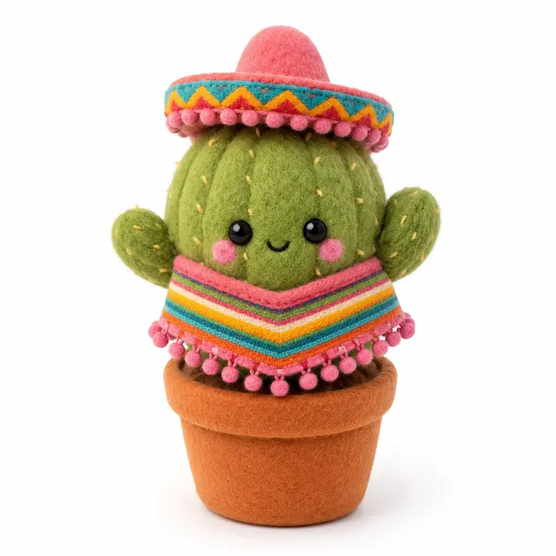 Kawaii 3D Plush Character Generator