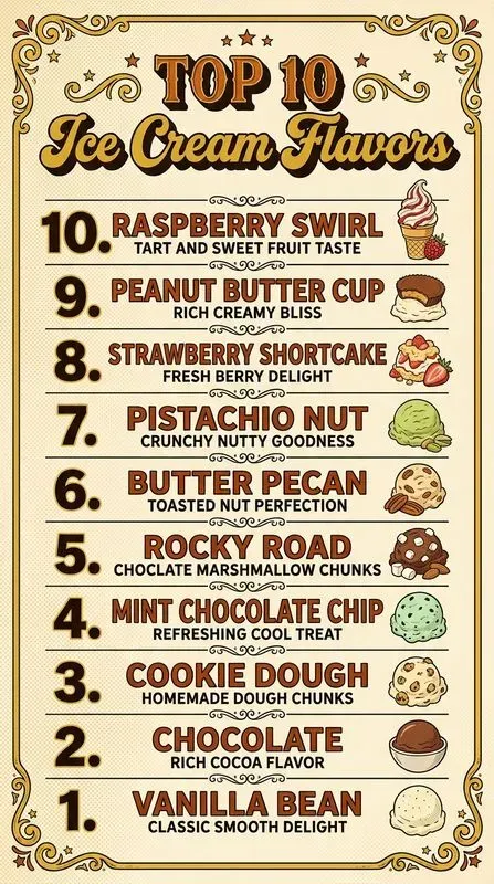 Retro Top 10 Countdown Posters