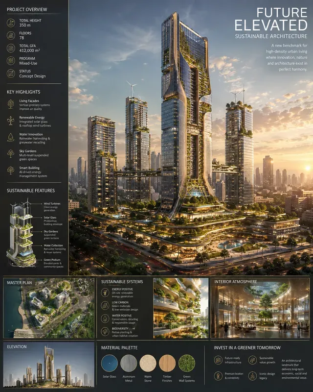 Ecofuturistic Architecture Generator