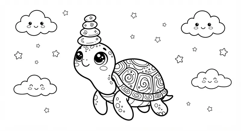 A Kawaii Fantasy Coloring Adventures