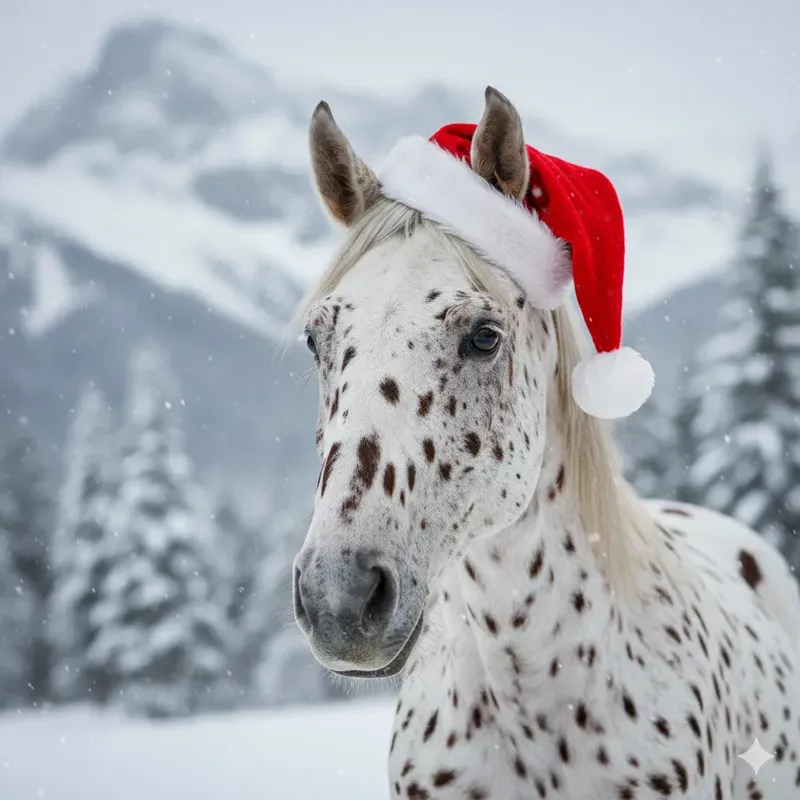Xmas Horse Portraits