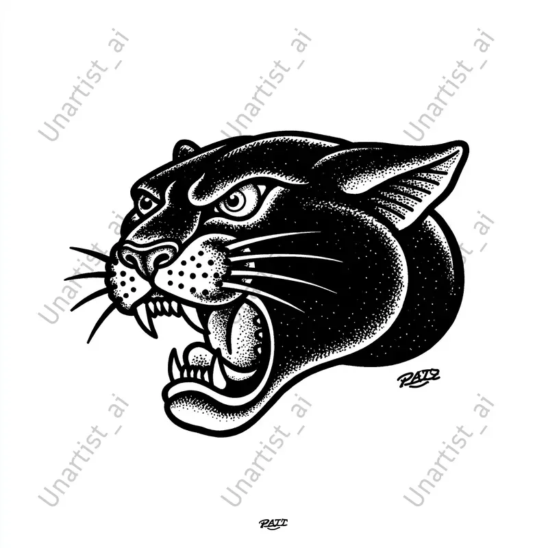 Retro Sailor Jerry Flash Tattoo Art
