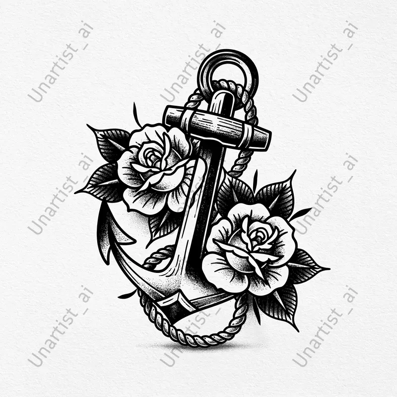 Retro Sailor Jerry Flash Tattoo Art