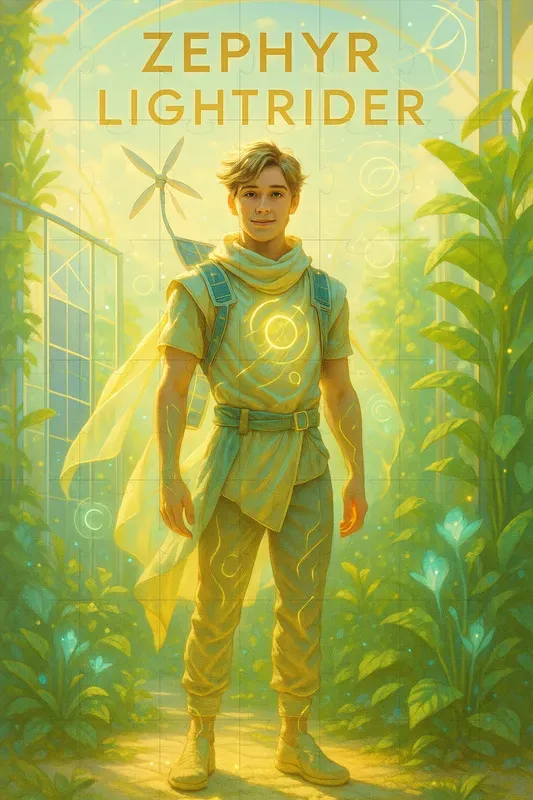 Solarpunk Guardian Reveal Posters